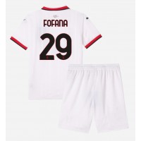 AC Milan Youssouf Fofana #29 Replica Away Minikit 2024-25 Short Sleeve (+ pants)